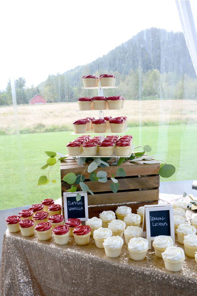 Wedding cupcakes