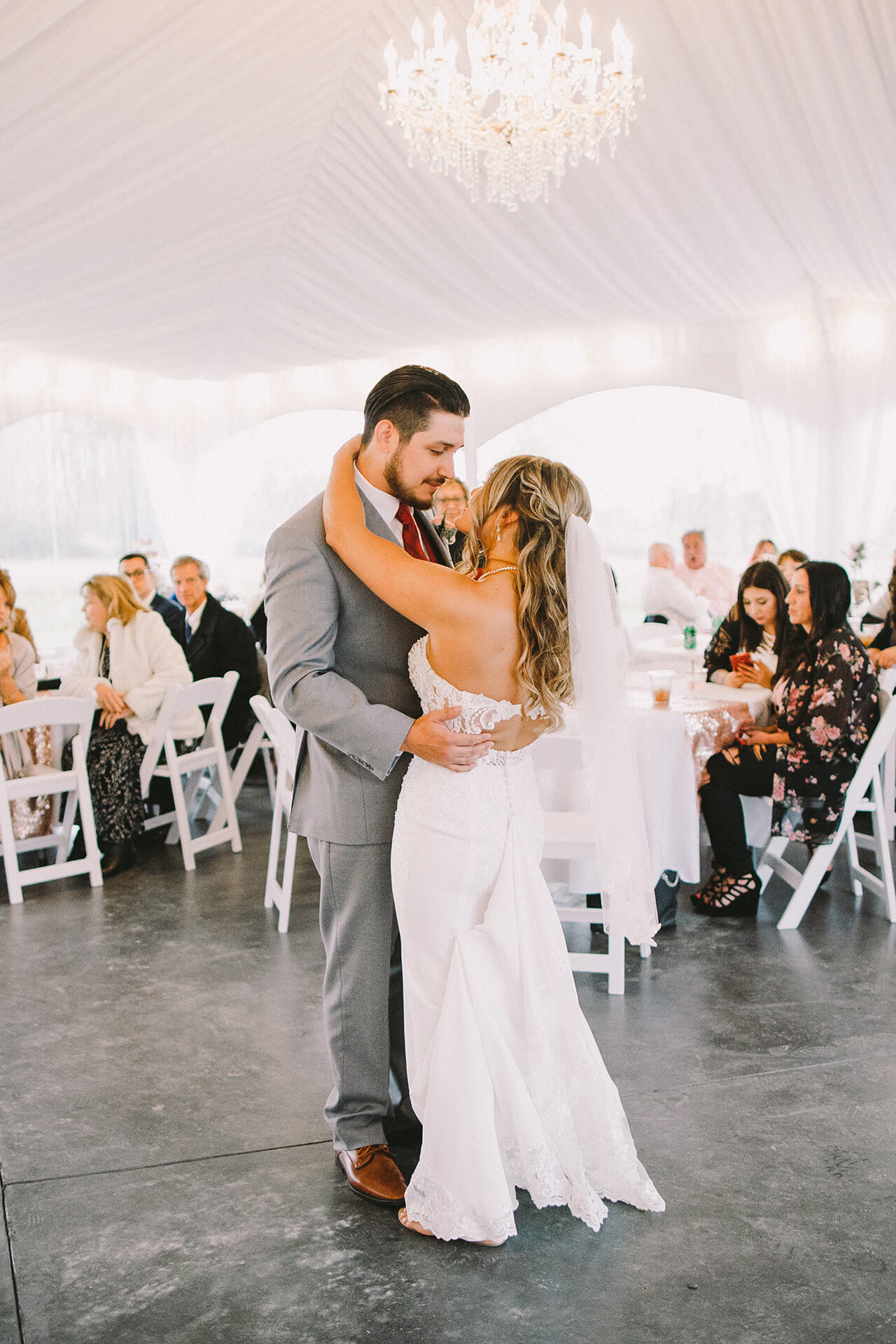 Wedding couple dance