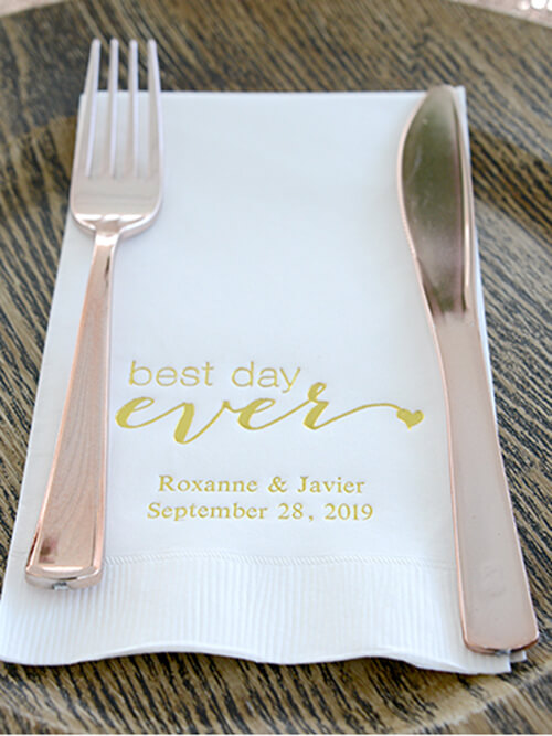 Best Day Ever Napkin