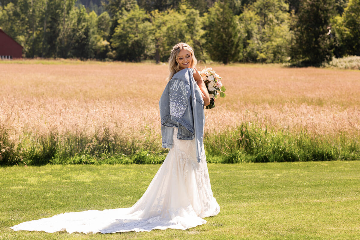 Mrs. Anderson at Mount Peak Farm